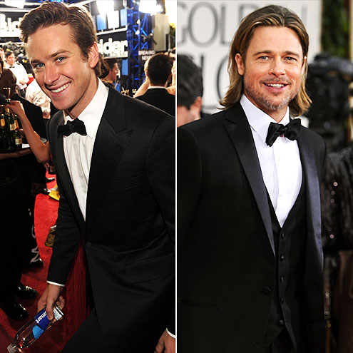 ARMIE: THE NEW BRAD
photo | Armie Hammer, Brad Pitt