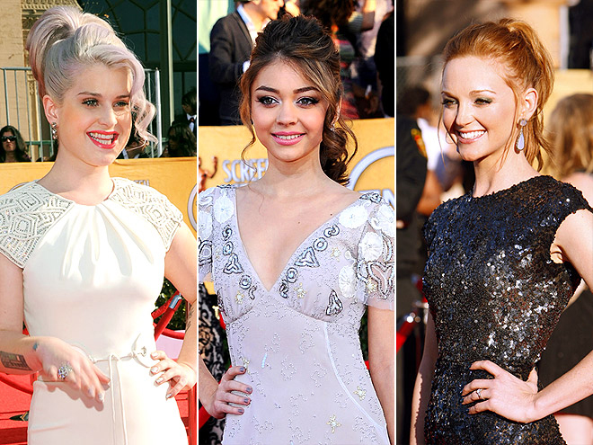 PROM PONYTAILS photo | Jayma Mays, Kelly Osbourne
