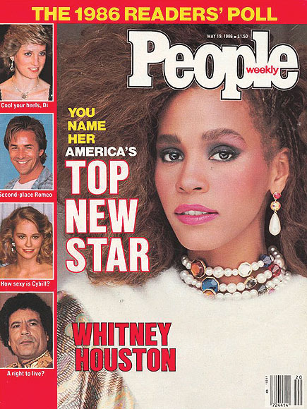 May 19 1986 photo Whitney Houston