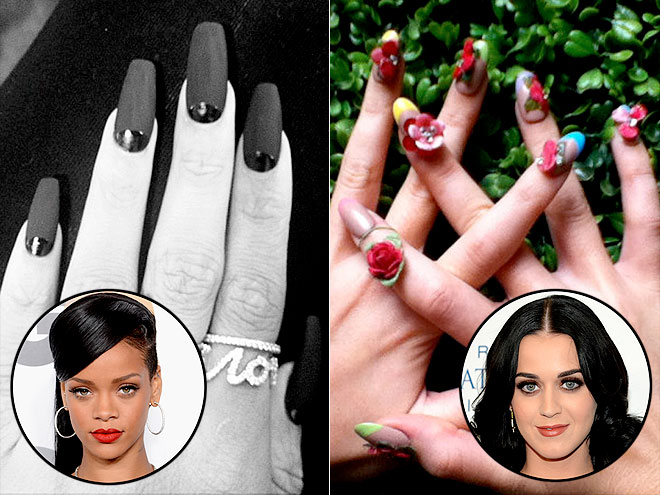 BIGGEST BEAUTY CRAZE: NAIL ART photo | Katy Perry, Rihanna