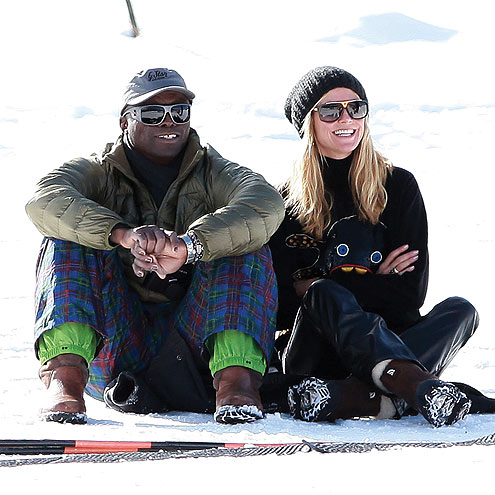 SNOWED IN photo | Heidi Klum, Seal