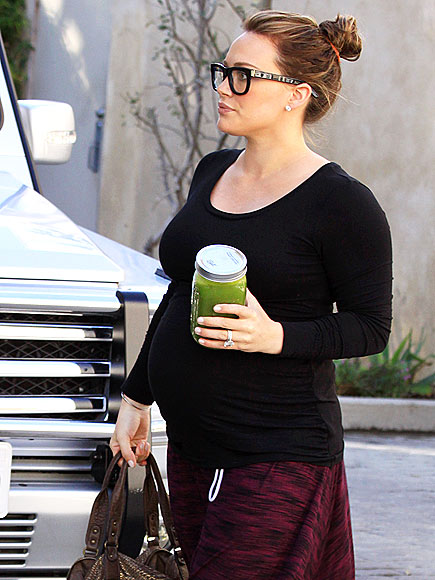 Hilary Duff Belly