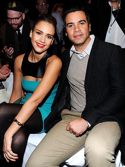 HAVING A ROW photo | Cash Warren, Jessica Alba