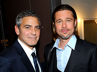Star Tracks: Star Tracks: Monday, March 5, 2012 | Brad Pitt, George Clooney
