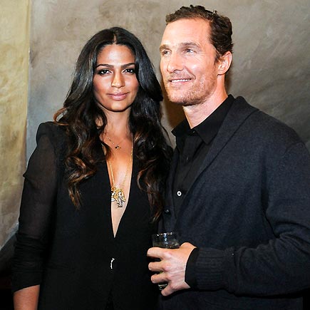 A 'NOIR' FEELING photo | Camila Alves, Matthew McConaughey