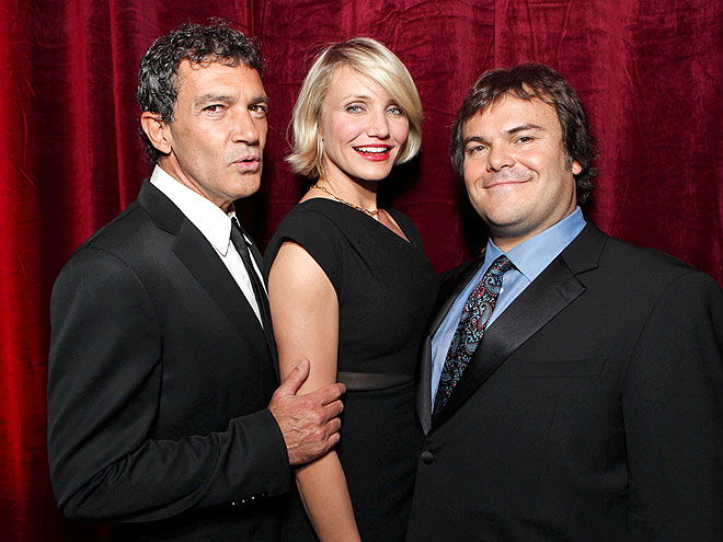 GROUP SHOT photo | Antonio Banderas, Cameron Diaz, Jack Black