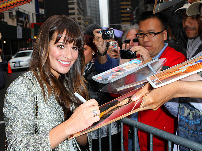 SIGNING OFF photo | Lea Michele