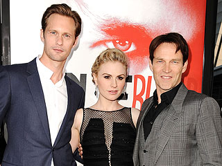 Star Tracks: Star Tracks: Thursday, May 31, 2012 | Alexander Skarsgard, Anna Paquin, Stephen Moyer