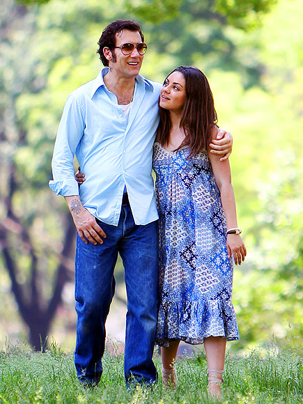 NATURE WALK?   photo | Clive Owen, Mila Kunis