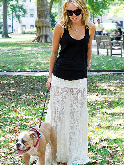 POOCH PATROL photo | Miley Cyrus