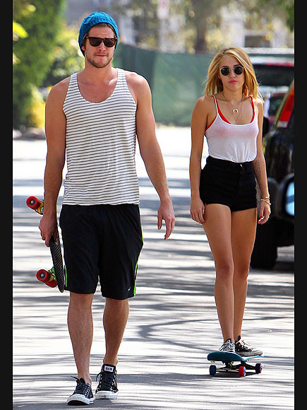 Miley & Her Man photo | Liam Hemsworth, Miley Cyrus
