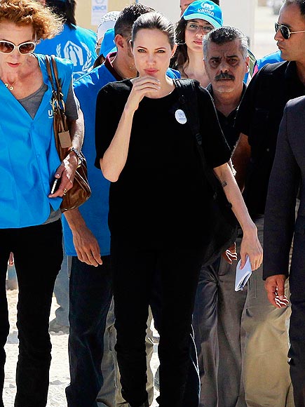 MODEL BEHAVIOR photo | Angelina Jolie
