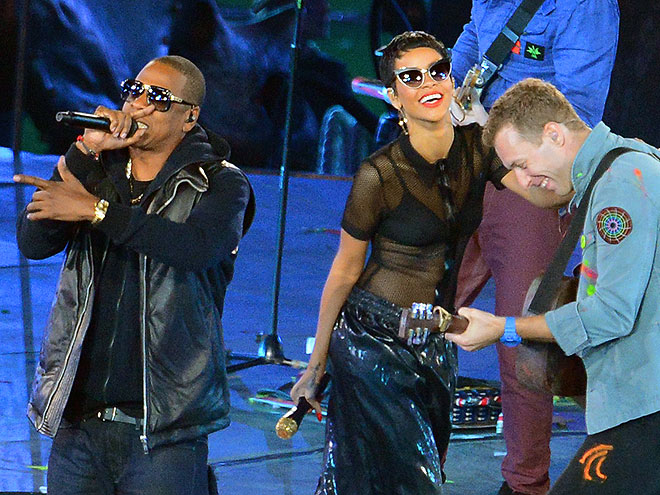 SEEING STARS photo | Chris Martin, Jay-Z, Rihanna