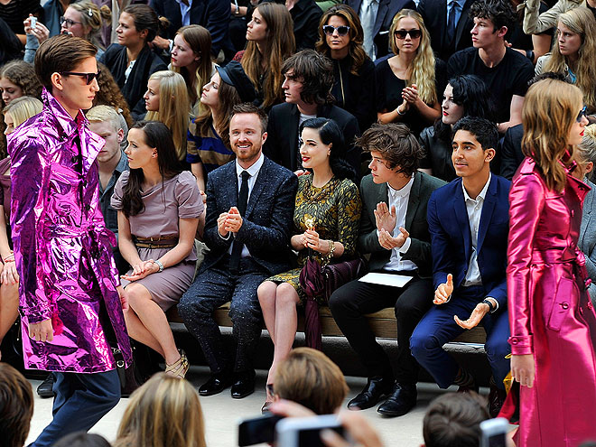 SHOW STOPPERS photo | Aaron Paul, Dita Von Teese