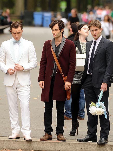JACKET REQUIRED photo | Chace Crawford, Ed Westwick, Penn Badgley