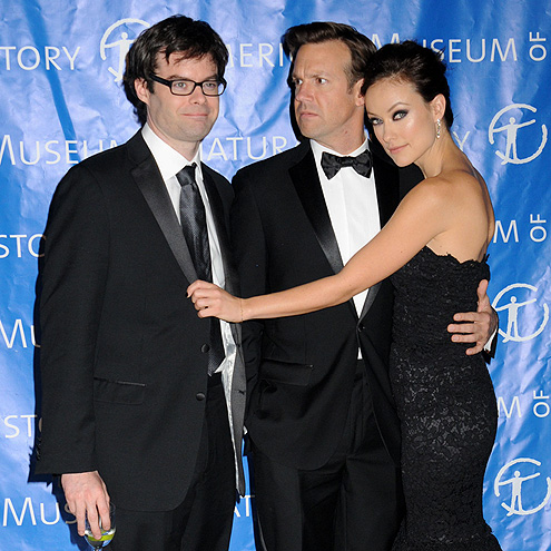 MIXED EMOTIONS photo | Bill Hader, Jason Sudeikis, Olivia Wilde