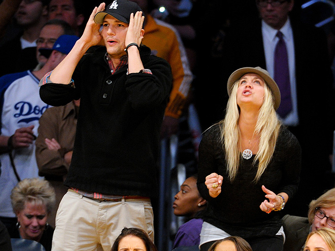 SPECTATOR SPORT photo | Ashton Kutcher, Kaley Cuoco