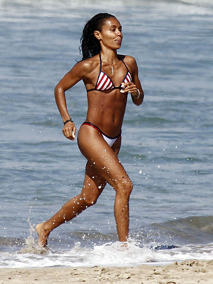RED-HOT STRIPES photo | Jada Pinkett Smith