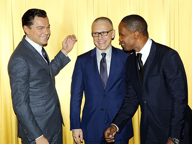 STAR WATTAGE photo | Christoph Waltz, Jamie Foxx, Leonardo DiCaprio