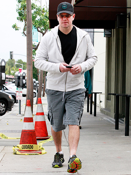 NO SWEAT photo | Matt Damon