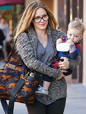 Hilary Duff and Luca - Food for Thought