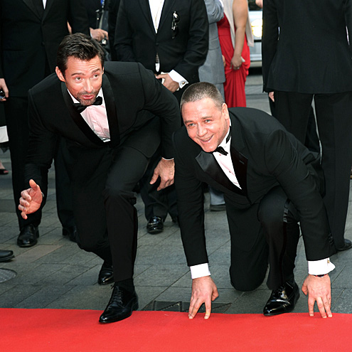 PLAY OFF photo | Hugh Jackman, Russell Crowe