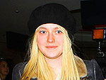 Stars' Airport Style | Dakota Fanning