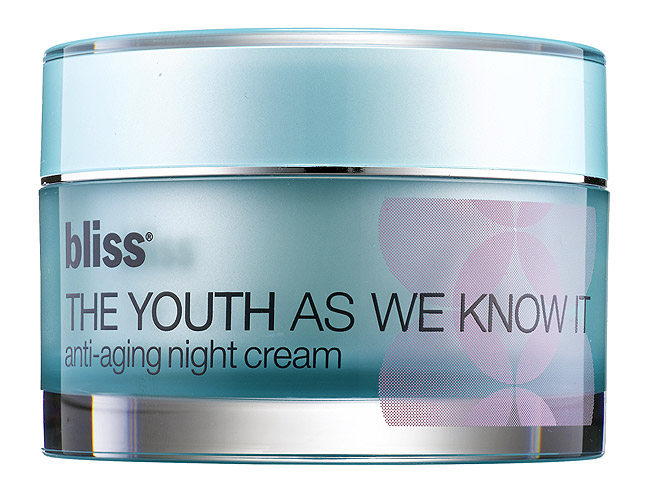 BLISS "THE YOUTH AS WE KNOW IT" NIGHT CREAM photo | Bliss