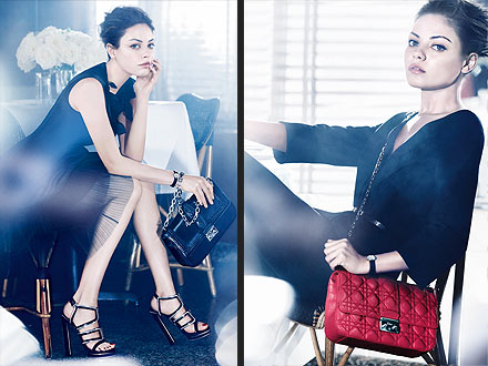 Mila Kunis Dior Ads