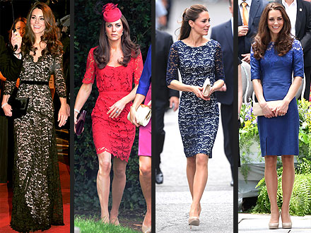 Kate Middleton Lace Dresses