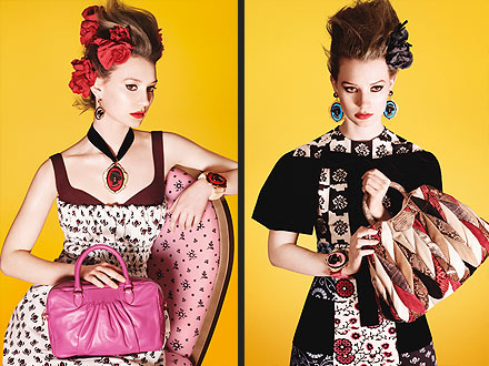 Miu Miu Fashion Ad with Mia Wasikowska
