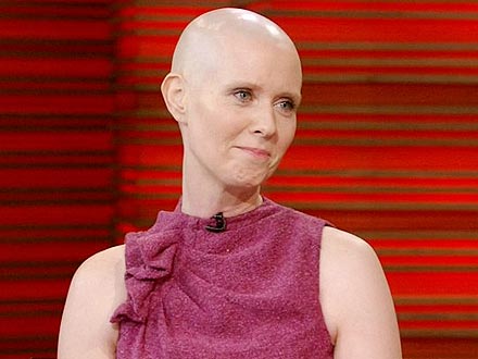 Cynthia Nixon Bald