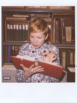 michelle williams 300x400 Booked: Michelle Williams for Band of Outsiders