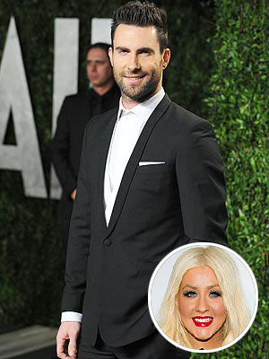 Christina Aguilera, Adam Levine