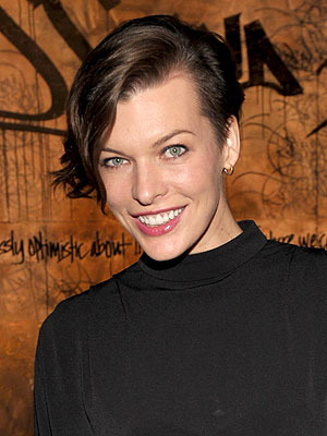 Milla Jovovich Haircut