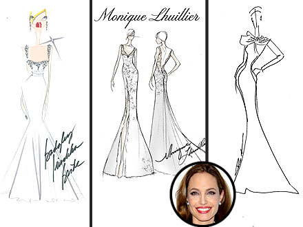 Designers Imagine Angelina Jolie's Wedding Gown