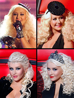 Christina Aguilera Voice Hats