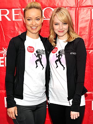 Olivia Wilde, Emma Stone