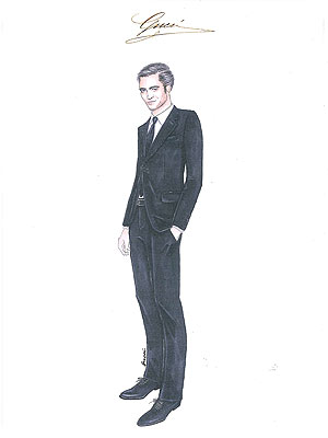 Robert Pattinson Fashion on Robert Pattinson Movies  Gucci Suit In Cosmopolis     Style News