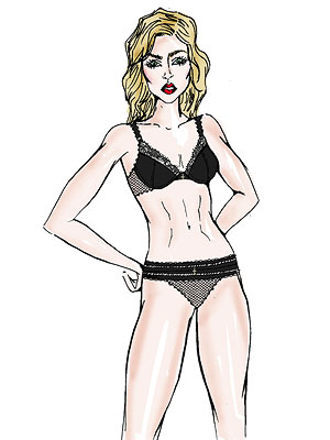 Madonna Tour Costume