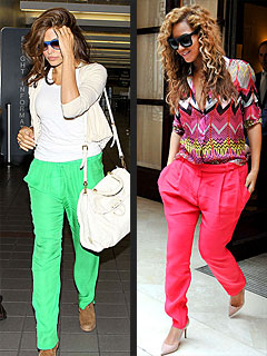 Eva Mendes Beyonce Bright Pants
