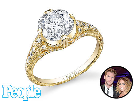 Miley Cyrus Engagement Ring