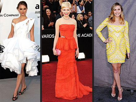 Natalie Portman, Michelle Williams, Elizabeth Olsen