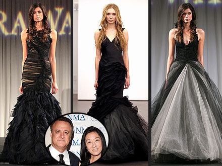 Wedding Dress Designers on And Husband Separate  Did Her Black Wedding Gowns Foreshadow A Split