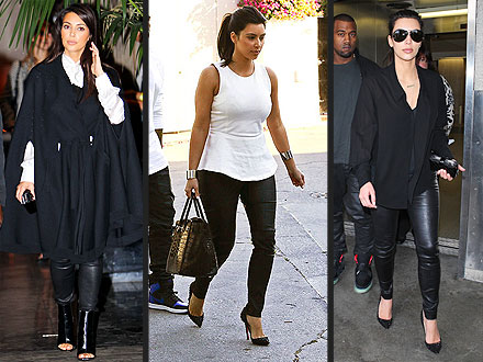 Kim Kardashian Leather