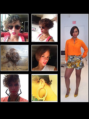 Alicia Keys Haircut