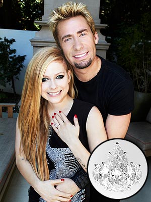 avril levigne wedding ring