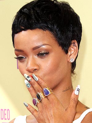 Rihanna VMA Nails