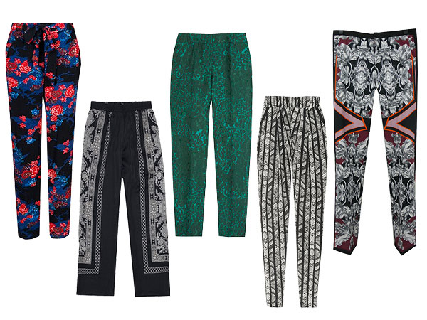 Printed Pants for Fall