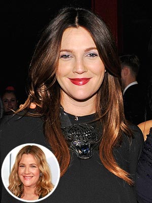 Drew Barrymore Hair Color